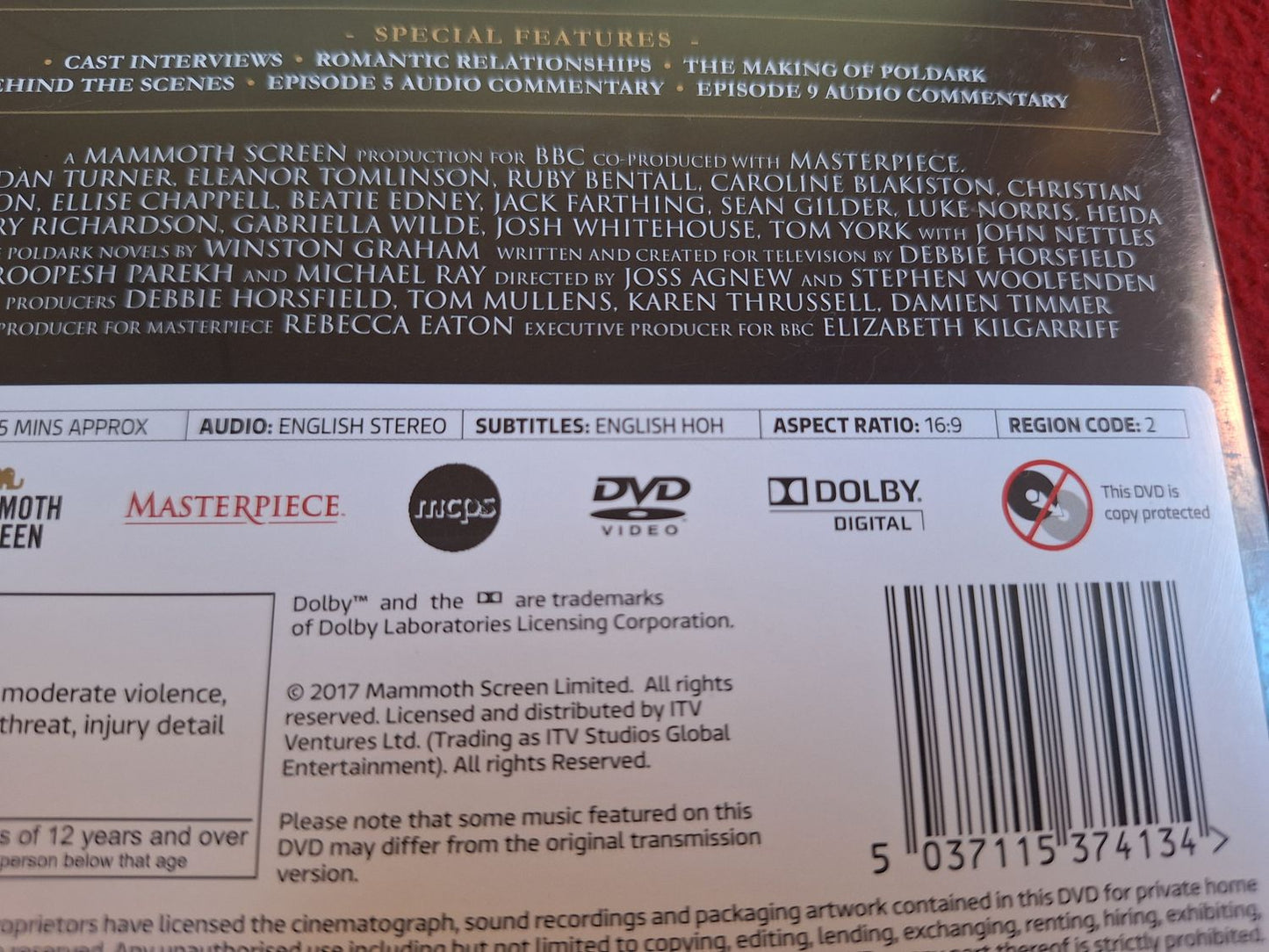 POLDARK SERIES 3 BOX DVD