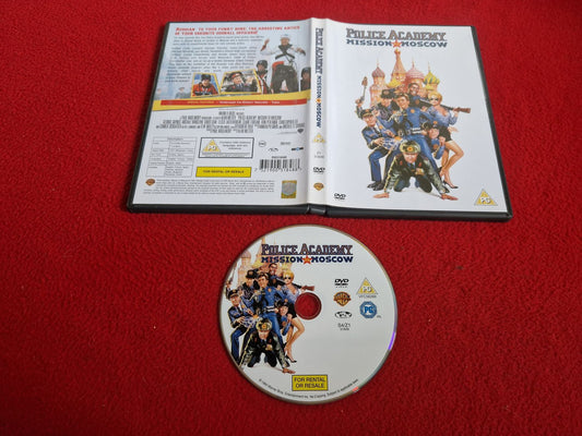 POLICE ACADEMY MISSION TO MOSCOW DVD