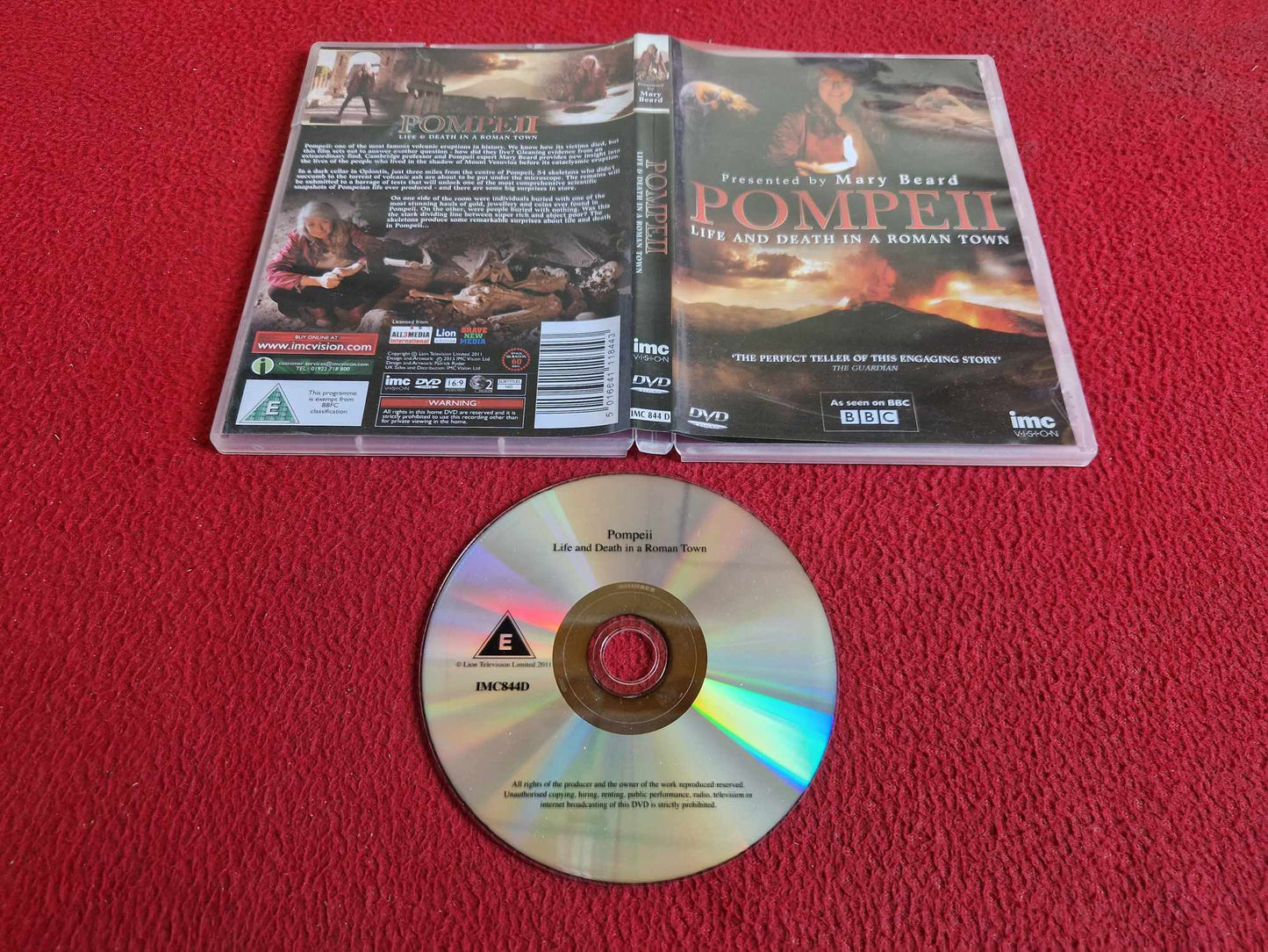 POMPEII DVD