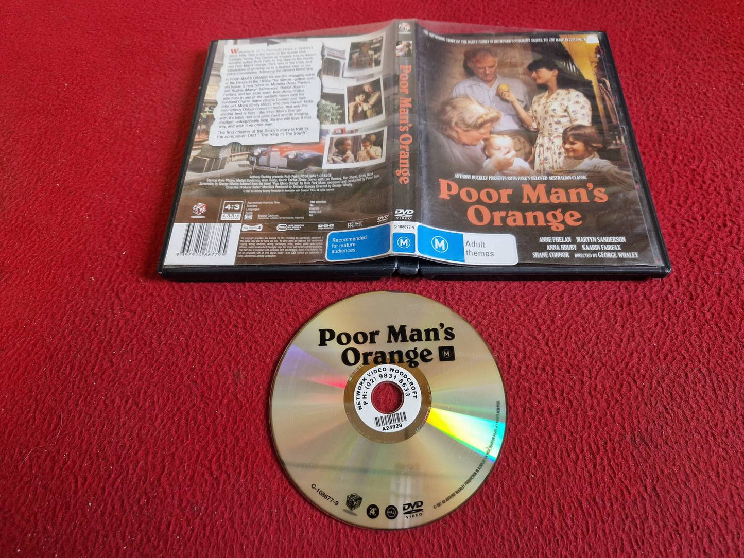 POOR MAN'S ORANGE DVD