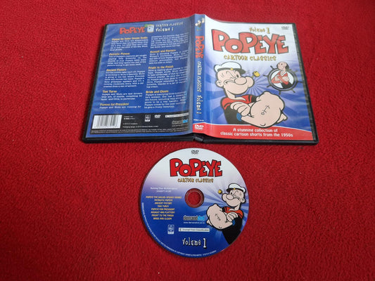 POPEYE CARTOON CLASSICS VOLUME 1 DVD