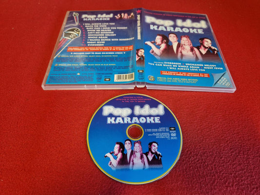 POP IDOL KARAOKE till DVD
