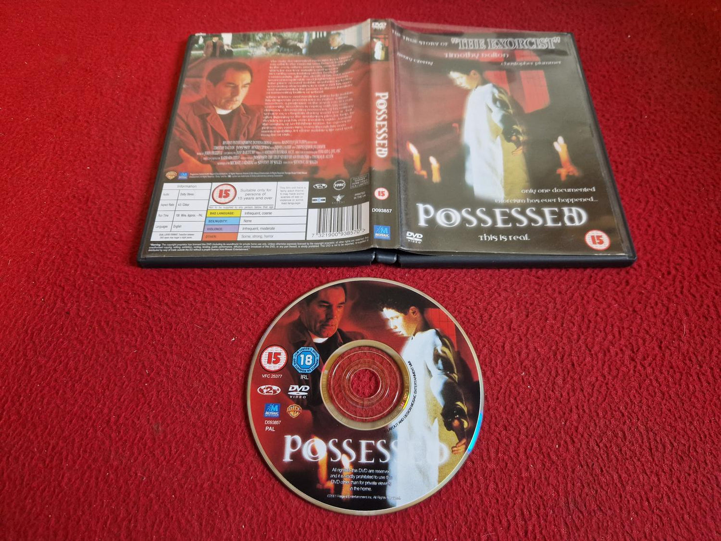 POSSESSED DVD