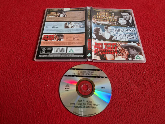 POT O' GOLD / SOMETHING TO SING ABOUT / RIDERS OF DESTINY DVD
