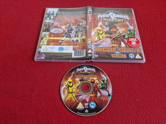 POWER RANGER MYSTIC FORCE LEGENDARY CATASTROS VOLUME 2 DVD