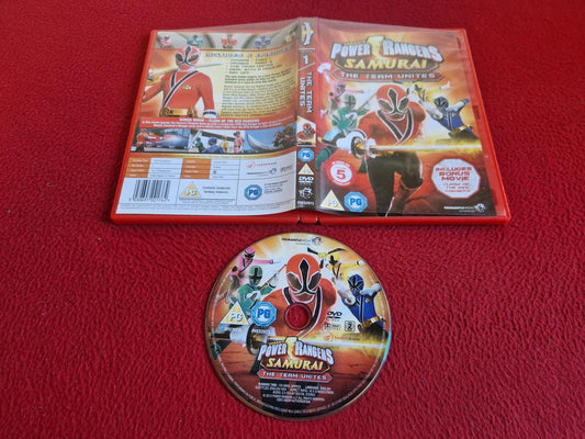 POWER RANGER SAMURAI VOLUME 1 THE TEAM UNITES DVD