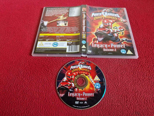 POWER RANGERS DINO THUNDER LEGACY OF POWER VOLUME 2 DVD