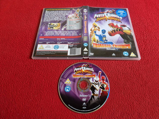 POWER RANGERS DINO THUNDER TRIASSIC TRIUMPH VOLUME 5 DVD