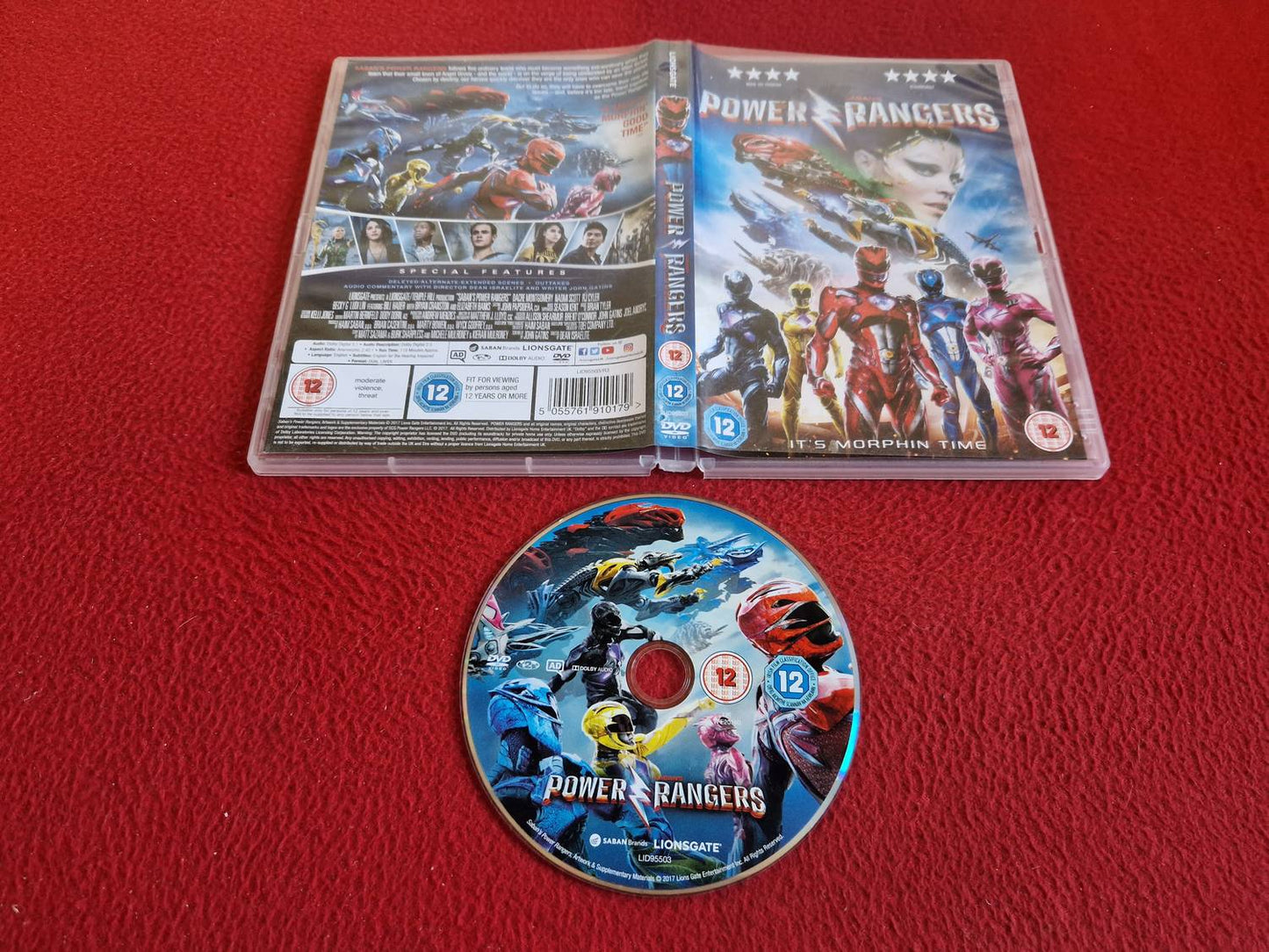 POWER RANGERS DVD