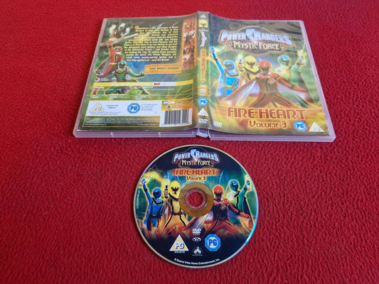 POWER RANGERS MYSTIC FORCE FIRE HEART VOLUME 3 DVD