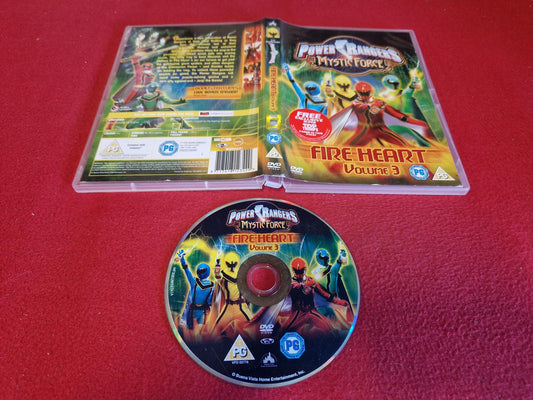 POWER RANGERS MYSTIC FORCE FIRE HEART VOLUME 3 till DVD