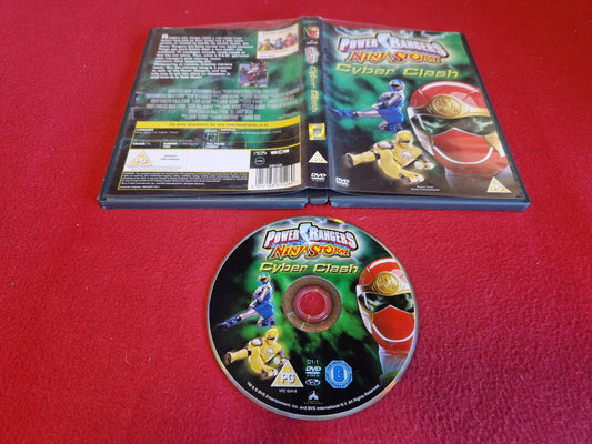 POWER RANGERS NINJA STORM CYBER CLASH till DVD