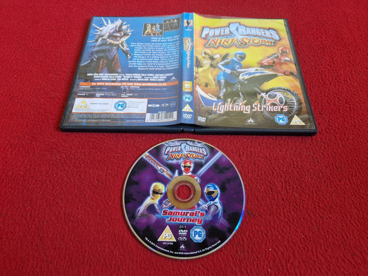 POWER RANGERS NINJA STORM LIGHTNING STRIKERS DVD