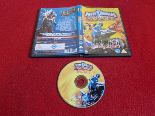 POWER RANGERS NINJA STORM LIGHTNING STRIKERS till DVD