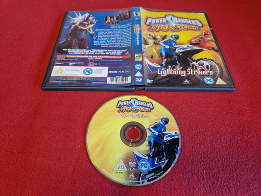 POWER RANGERS NINJA STORM LIGHTNING STRIKERS till DVD