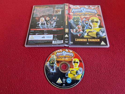POWER RANGERS NINJA STORM LOOMING THUNDER DVD