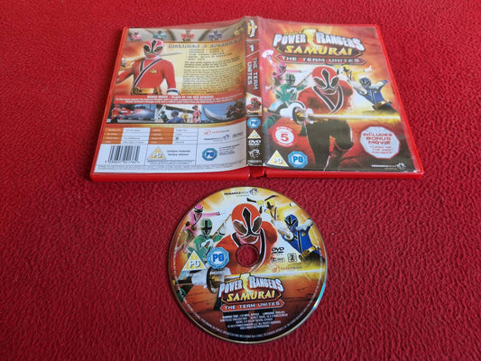POWER RANGERS SAMURAI THE TEAM UNITES DVD