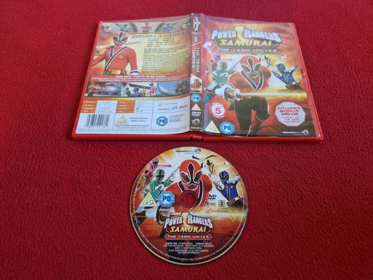 POWER RANGERS SAMURAI VOL 1 THE TEAM UNITES DVD