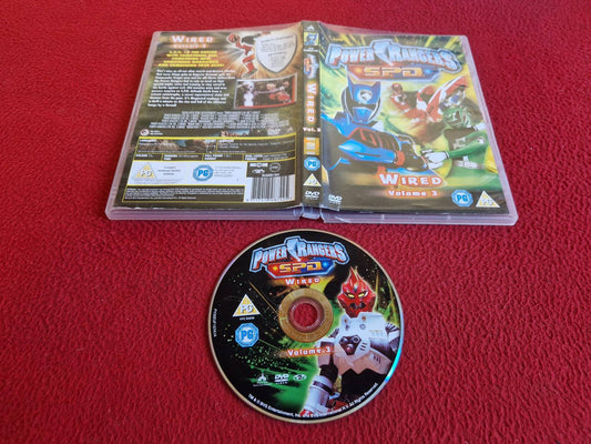 POWER RANGERS S.P.D. WIRED VOLUME 3 DVD