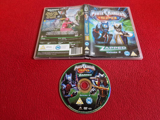 POWER RANGERS S.P.D. ZAPPED VOLUME 5 DVD