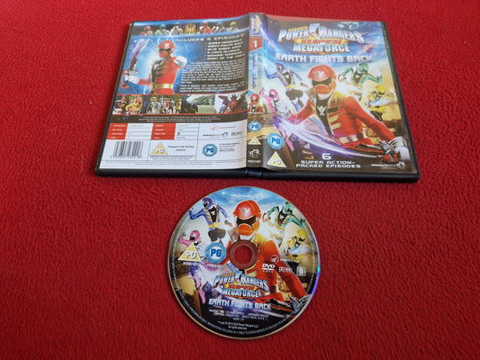 POWER RANGERS SUPER MEGAFORCE EARTH FIGHTS BACK DVD