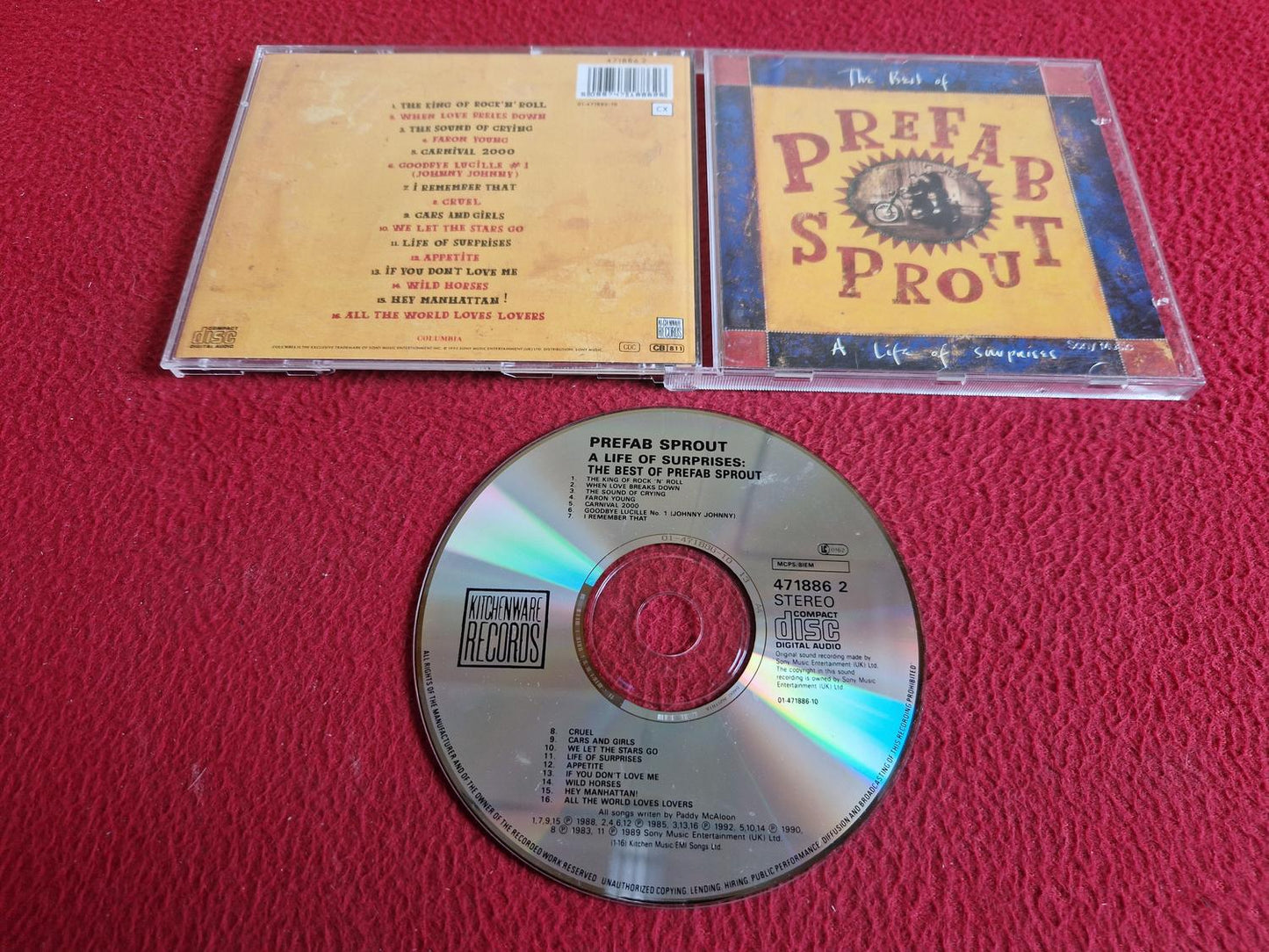PREFAB SPROUT A LIFE OF SURPRISES THE BEST OF CD