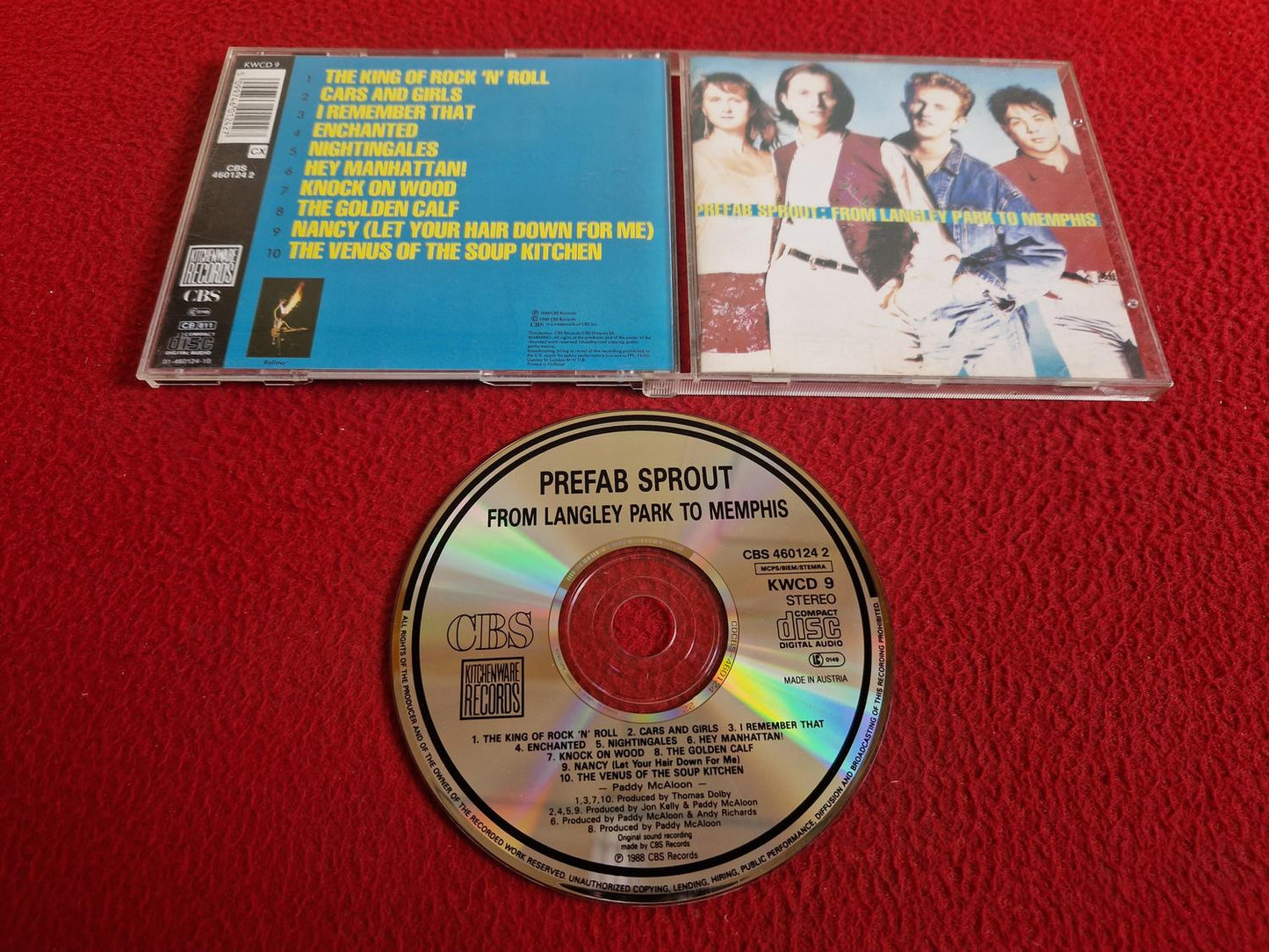 PREFAB SPROUT FROM LANGLEY PARK TO MEMPHIS CD