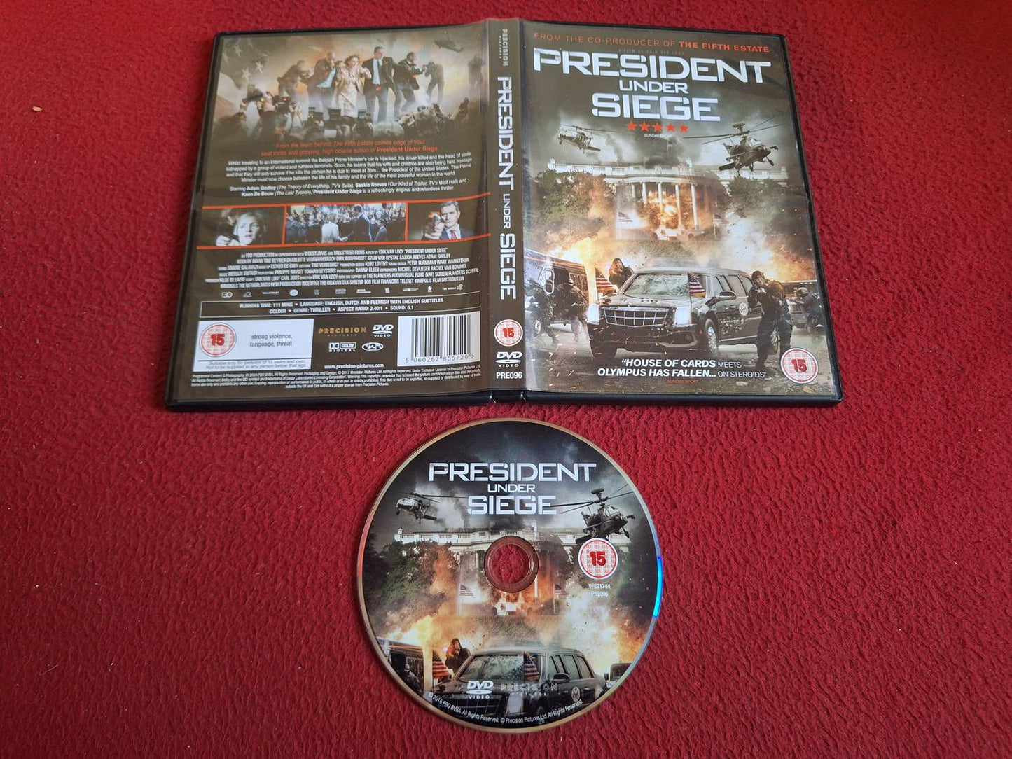 PRESIDENT UNDER SIEGE DVD
