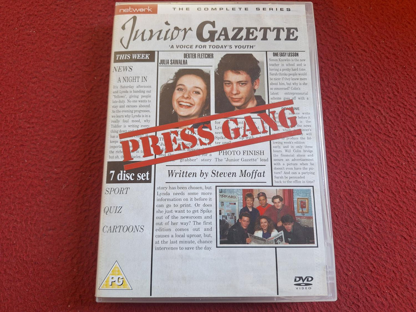 PRESS GANG THE COMPLETE SERIES 1 - 5 BOX DVD