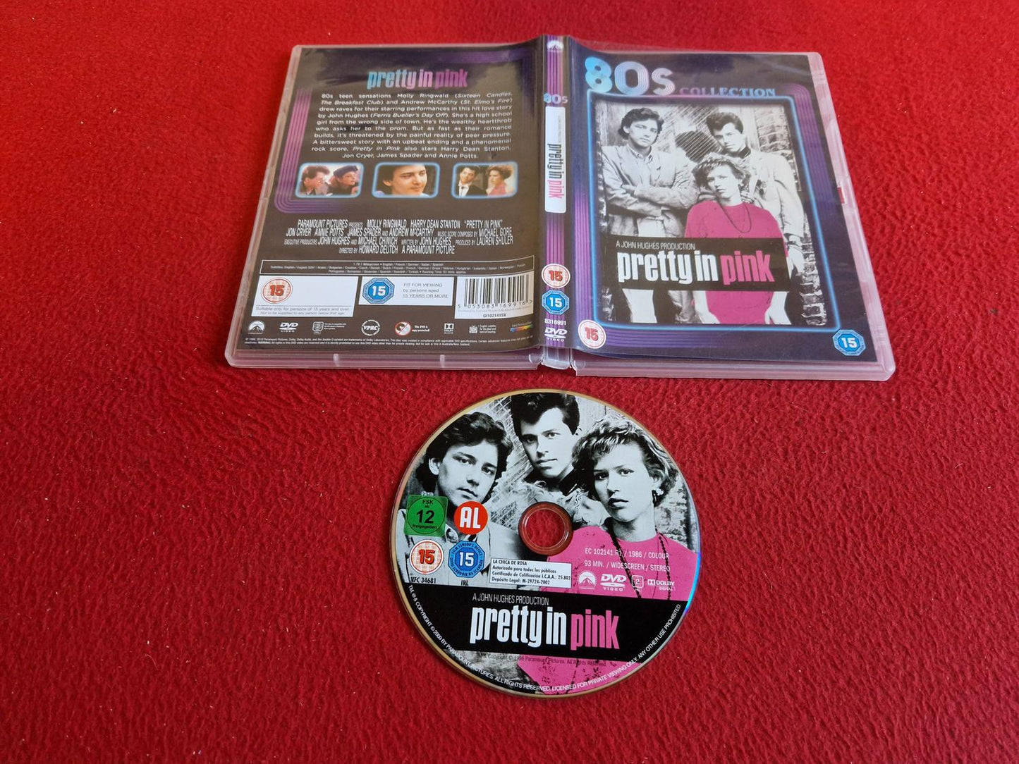 PRETTY IN PINK [ SVENSK TEXT ] DVD