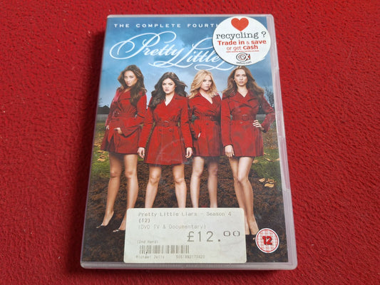 PRETTY LITTLE LIARS SEASON 4 BOX DVD