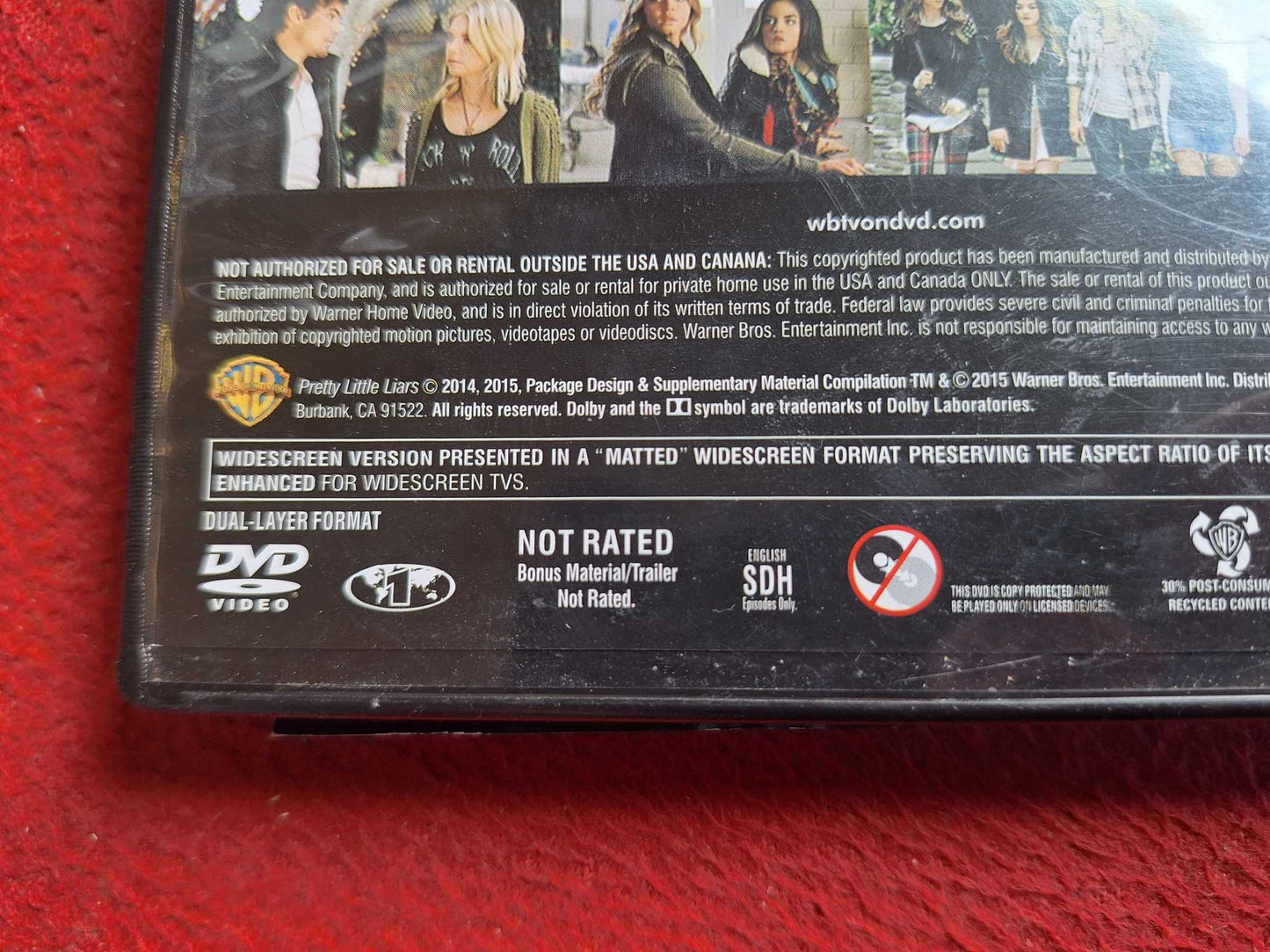 PRETTY LITTLE LIARS SEASON 5 [ REGION 1 ] [ ENG. TEXT ] BOX DVD