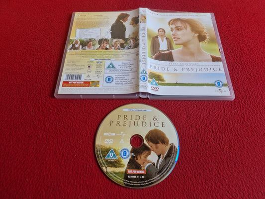 PRIDE & PREJUDICE DVD