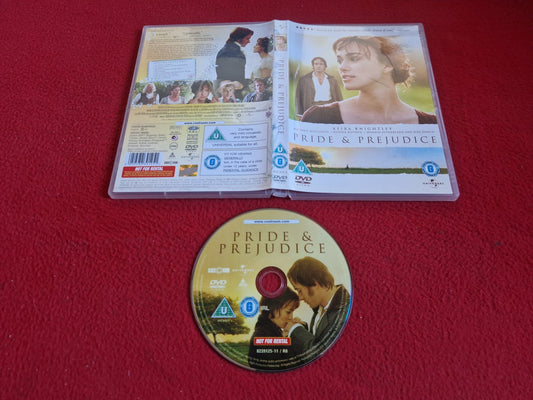 PRIDE & PREJUDICE DVD