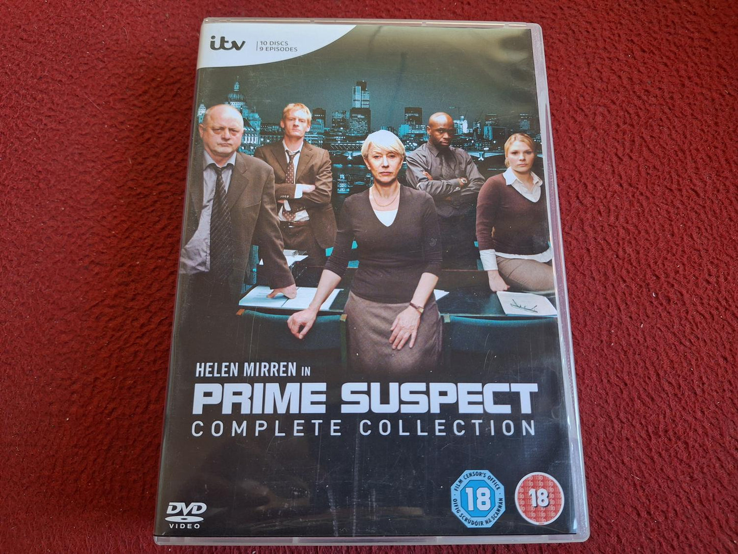 PRIME SUSPECT COMPLETE COLLECTION BOX DVD