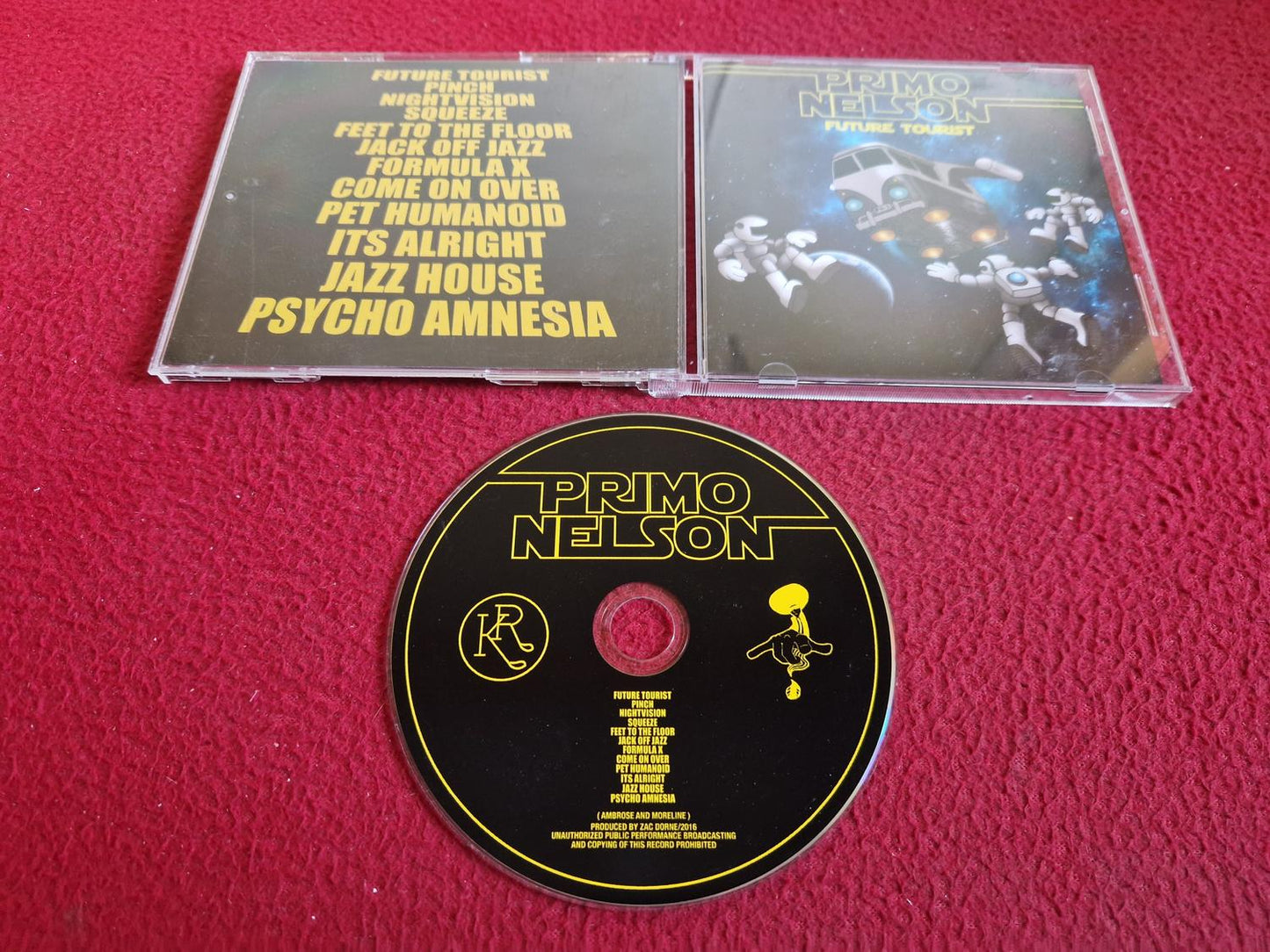 PRIMO NELSON FUTURE TOURIST CD