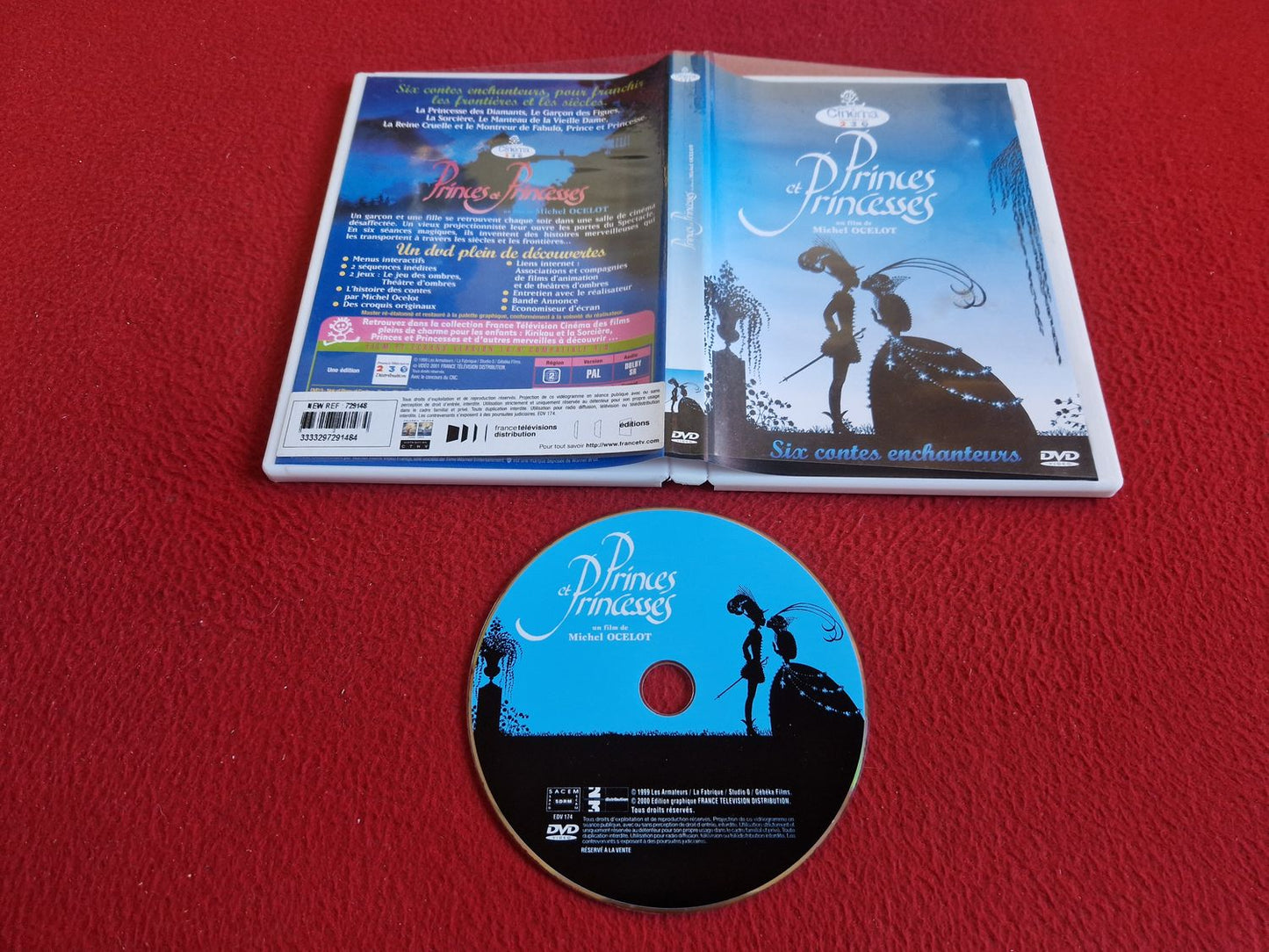 PRINCES ET PRINCESSES [ FRANSK FILM ] DVD