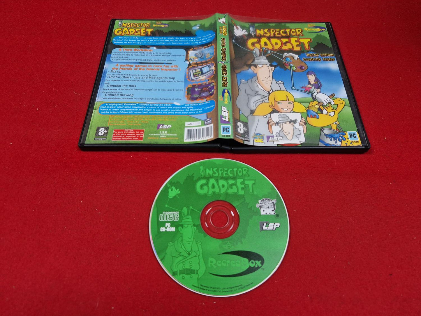 PRINT STUDIO CREATIVITY CENTER INSPECTOR GADGET till PC