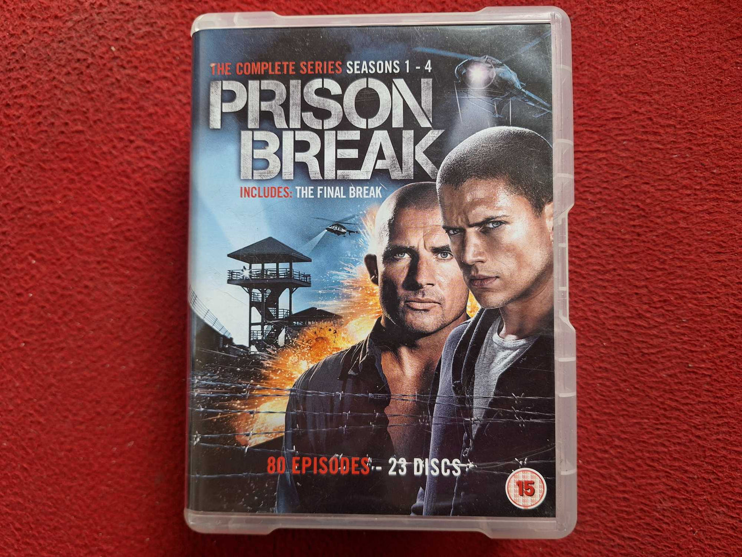 PRISON BREAK SEASONS 1 - 4 INCL THE FINAL BREAK BOX DVD