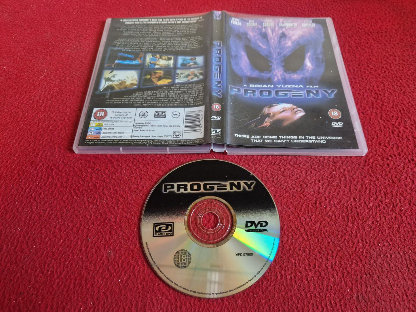 PROGENY DVD