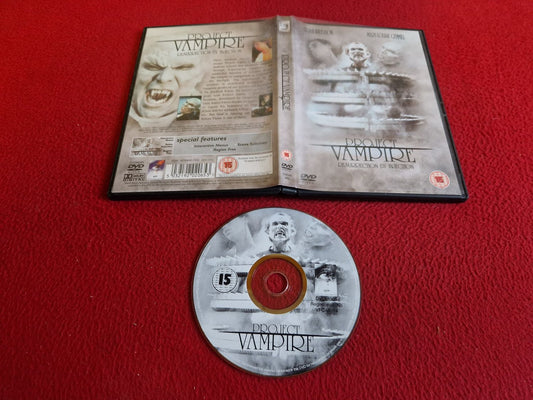 PROJECT VAMPIRE DVD