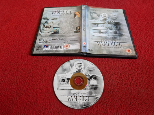 PROJECT VAMPIRE DVD