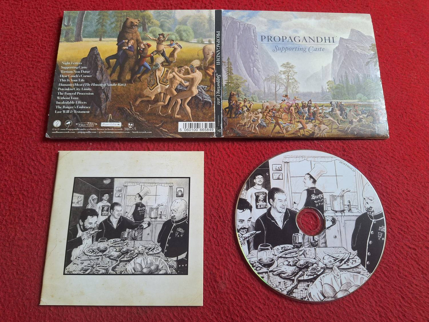 PROPAGANDHI SUPPORTING CASTE CD