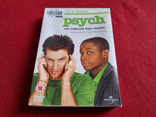 PSYCH SEASON 1 BOX DVD