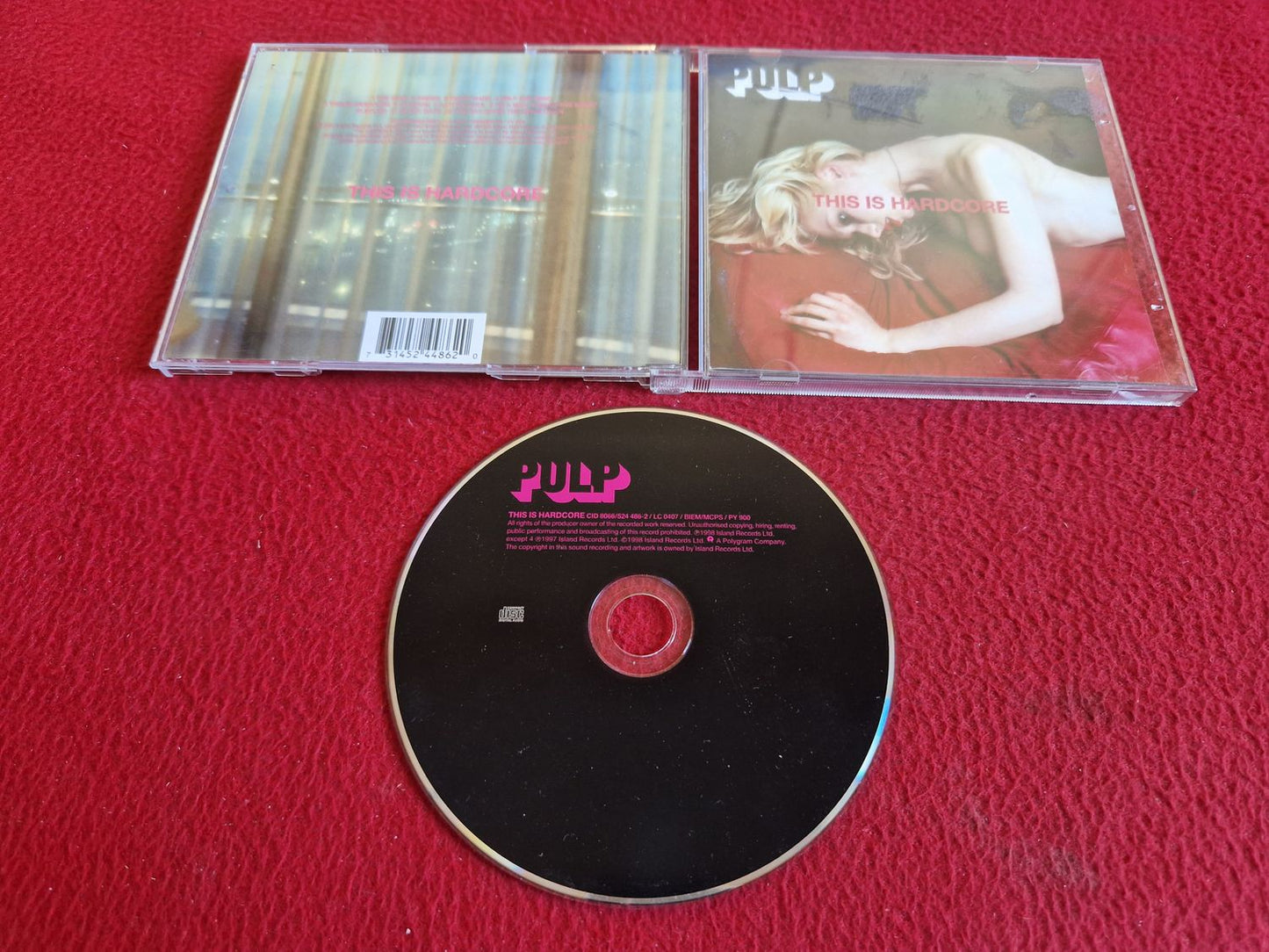PULP THIS IS HARDCORE CD