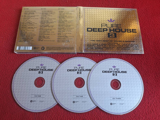 PURE DEEP HOUSE 3 THE VERY BEST TOF HOUSE & GARAGE CD BOX