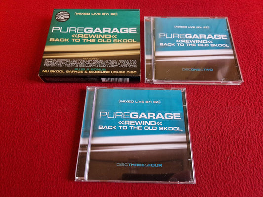 PURE GARAGE REWIND BACK TO THE OLD SKOOL MIXED LIVE BY EZ CD BOX