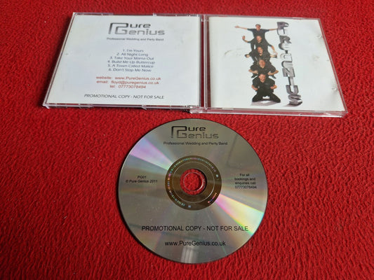 PURE GENIUS PROFESSIONAL WEDDING AND PARTY BAND CD