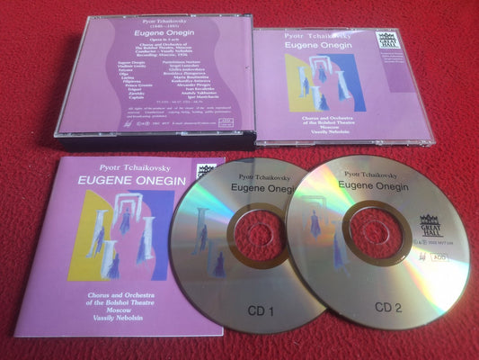 PYOTR TCHAIKOVSKY EUGENE ONEGIN CD BOX