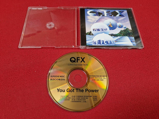Q.F.X. QFX YOU GOT THE POWER SINGEL till CD